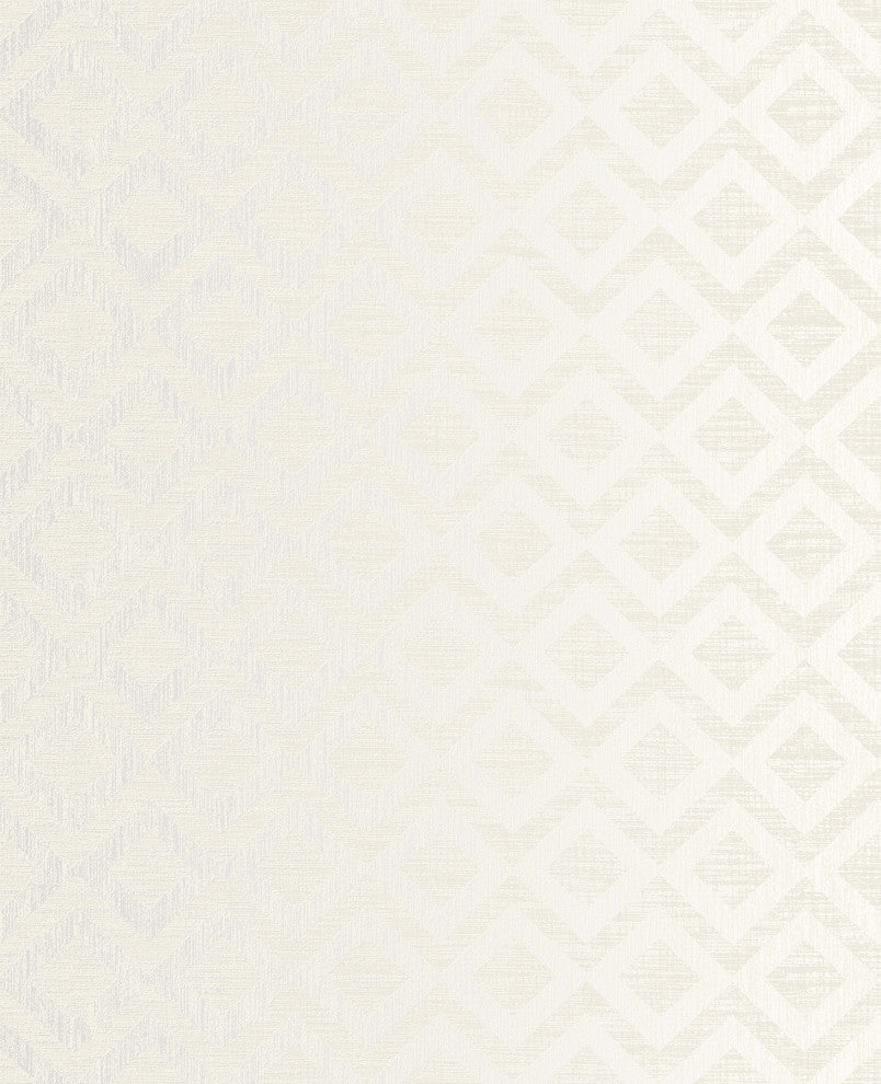 Cadenza Gray Geometric Wallpaper Bolt