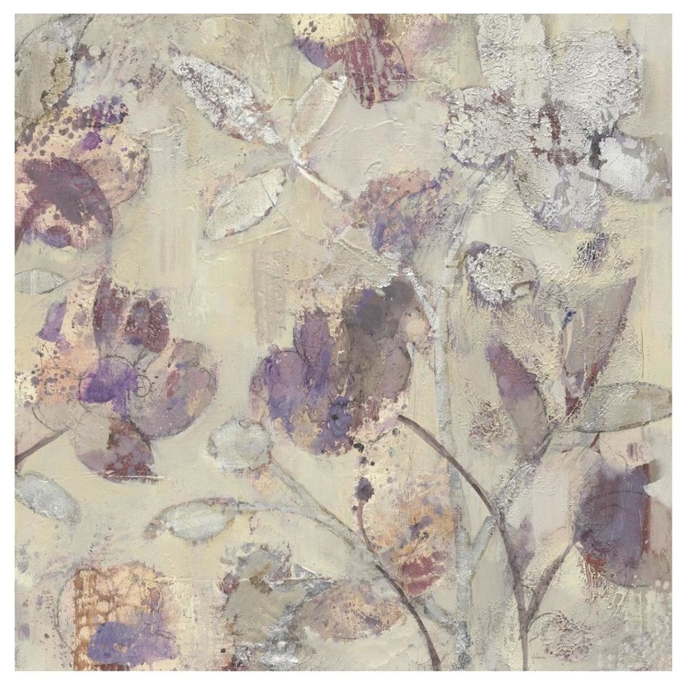 "Silver Delight II" Digital Paper Print by Albena Hristova, 42"x42"