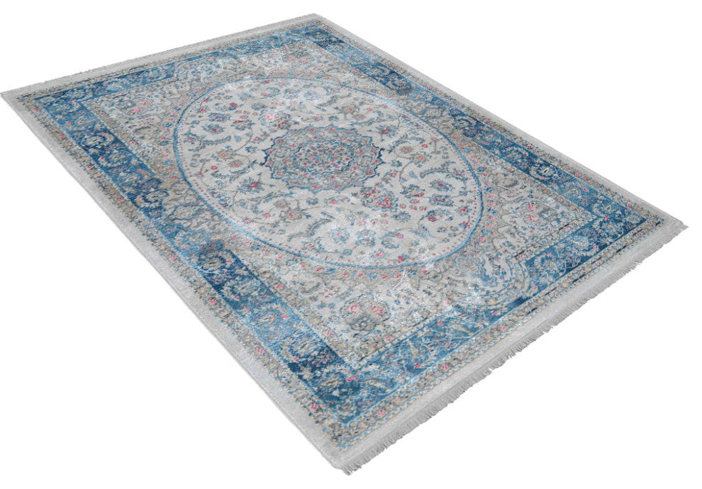 MACHINE MADE POLYESTER AREA RUGS  -Multicolor, Oriental ,Rugs for Living Room