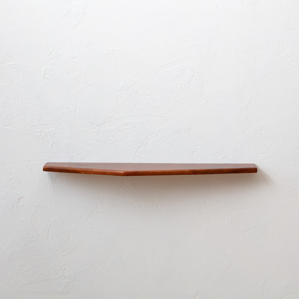 Lonny Wall Mounted Shelves, Walnut