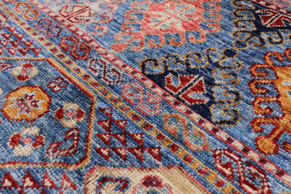 Khorjin Tribal Hand Knotted Wool Rug 4' 1" X 6' 1" Q8135