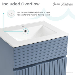 Bernay 24" Bathroom Vanity, Heather