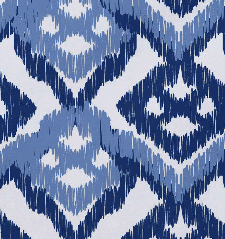 18"x14" Hipster, Geometric Print Placemat, Blue, Set of 4