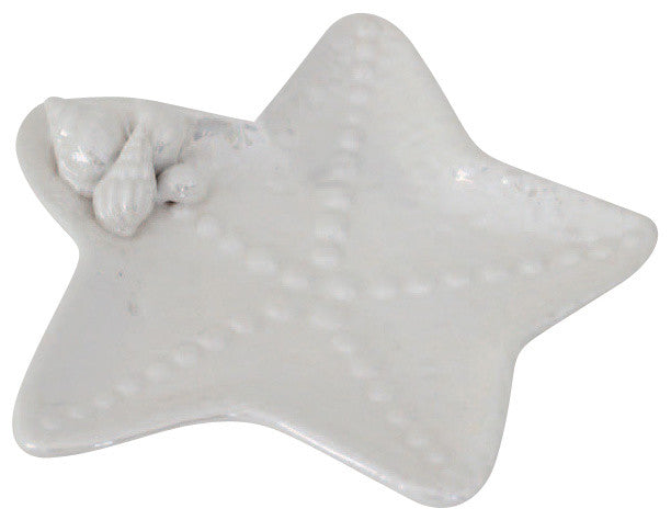Sea Star Dish With Seashell Details