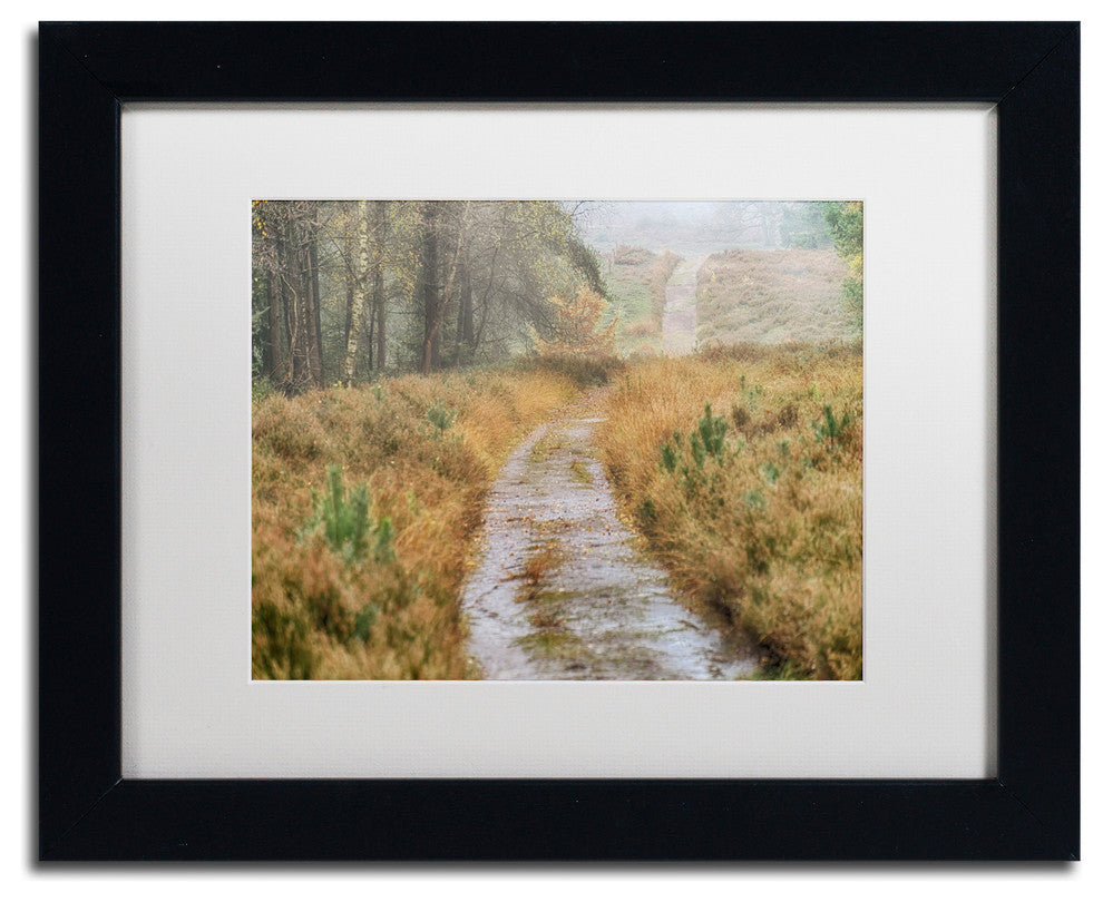 Cora Niele 'Path' Matted Framed Art