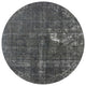 Ahgly Company Indoor Round Mid-Century Modern Area Rugs, 7' Round