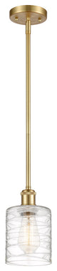 Innovations 516-1S-SG-G1113 1-Light Mini Pendant, Satin Gold