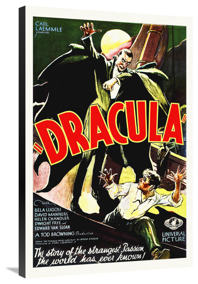 "Dracula" Stretched Canvas Giclee by Hollywood Photo Archive, 24x36"
