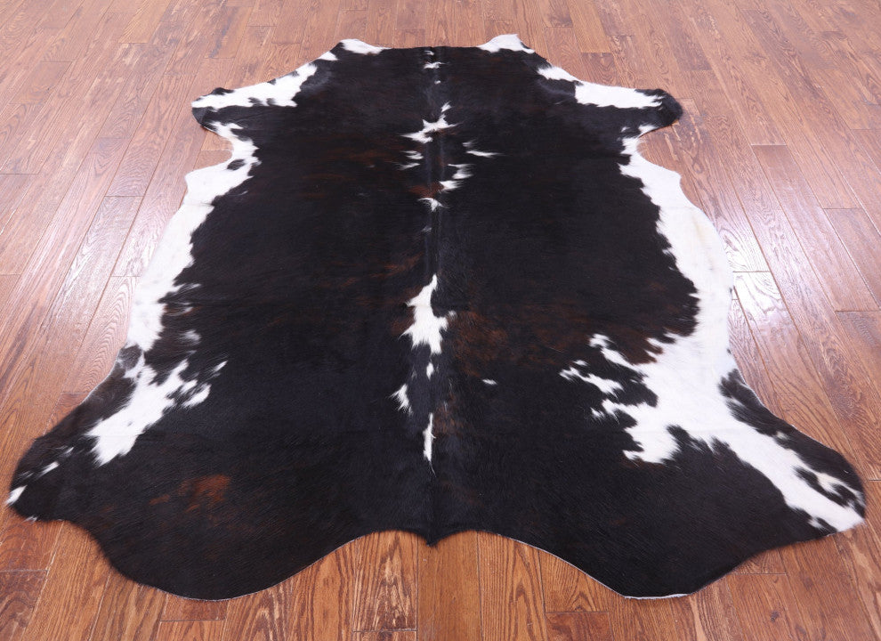 Organic Natural Hair-On Cowhide Area Rug 7' 4" X 6' 4" C1714