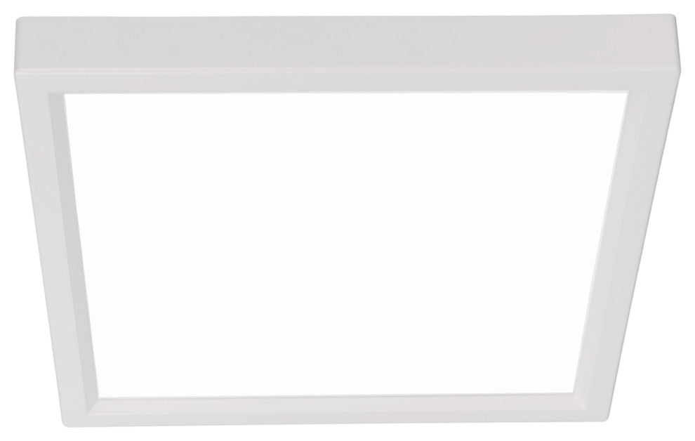 DSE6 Square 6" Edge-Lit LED Surface Mount Downlight, 2700k