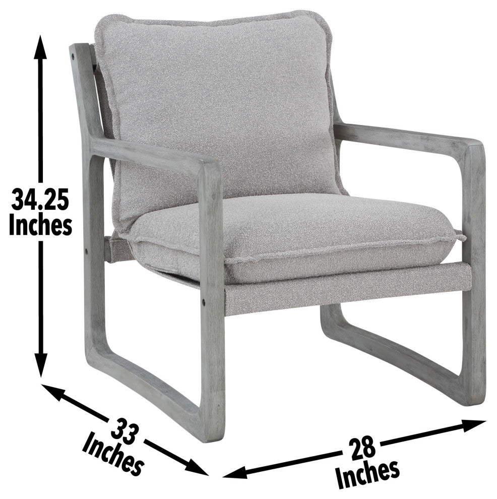 Kai Accent Chair Black, Gray