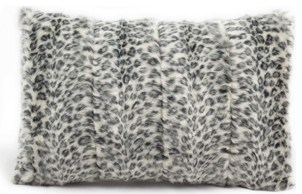 Mina Victory N9450 Throw Blanket, Ivory/Grey, 50" x 70"