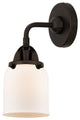 Small Bell Sconce, Oil Rubbed Bronze, Matte White
