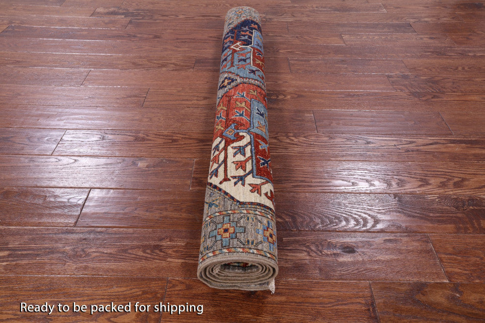 Bokhara Handmade Wool Rug 4' 3" X 6' 0" Q11157