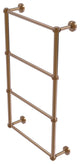 Dottingham 4 Tier 24" Ladder Towel Bar with Dotted Detail, Brushed Bronze