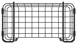 Oceanstar Stackable Metal Wire Storage Basket Set