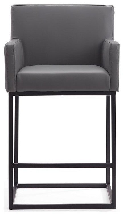 Manhattan Comfort Ambassador Counter Stool, Set of 3