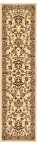 Unique Loom Ivory Washington Sialk Hill 2' 2 x 8' 2 Runner Rug