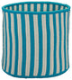 Colonial Mills Basket Baja Stripe Basket Teal Round