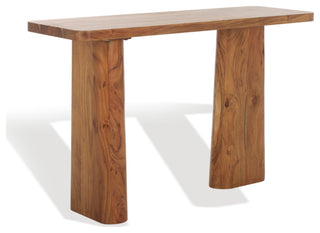 Safavieh Couture Martinelli Wood Console Table, Natural