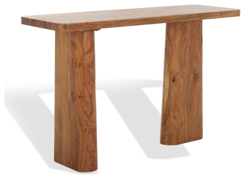 Safavieh Couture Martinelli Wood Console Table, Natural