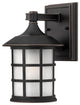 Hinkley Freeport Outdoor Small Wall Mount Lantern, Olde Penny