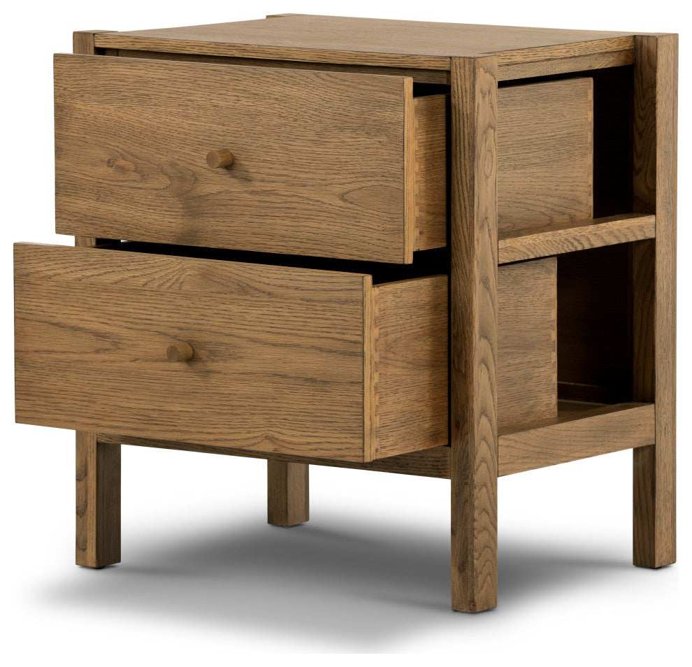 Meadow Nightstand-Tawny Oak