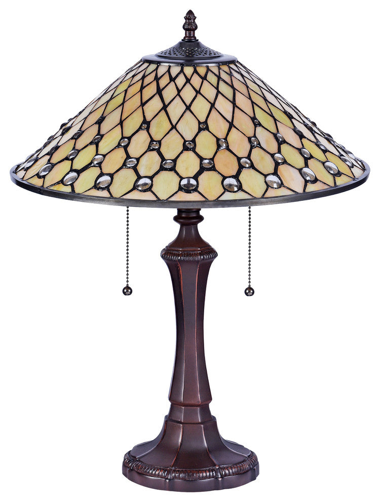 Fanny Victorian 2-Light Table Lamp 16"