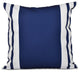Big And Bold Stripe, Decorative Pillow, Spring Navy, 18"x18"
