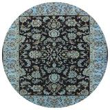 Ahgly Company Indoor Round Mid-Century Modern Area Rugs, 5' Round
