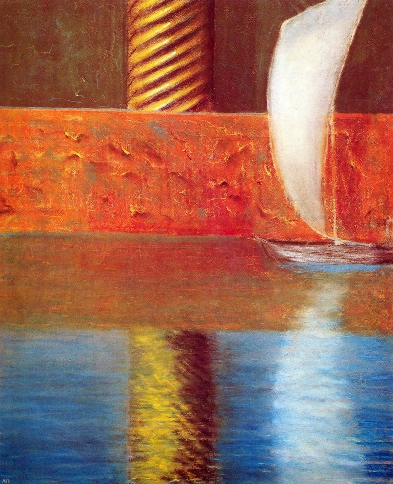 Mikalojus Ciurlionis Rex I, 20"x25" Wall Decal