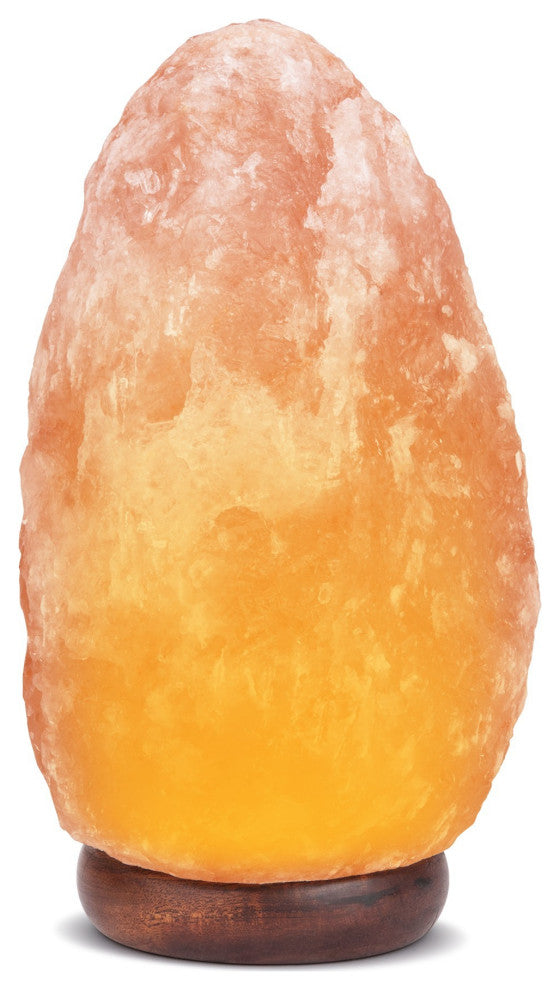 Pink Hand Carved All Natural 9-11 Pound Himalayan Salt Lamp