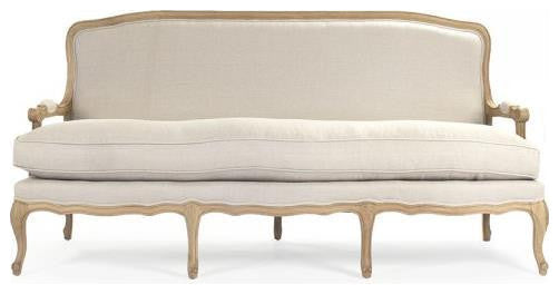 Sofa Bastille Natural Oak Linen