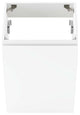 Vitality 18" Wall-Mount Bathroom Vanity, White