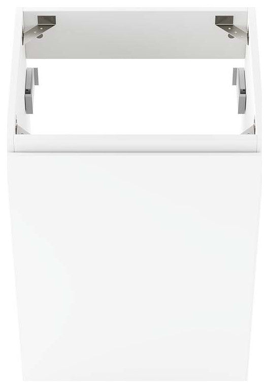 Vitality 18" Wall-Mount Bathroom Vanity, White