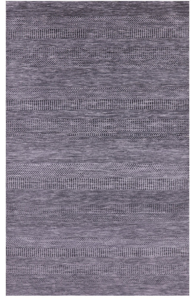 5' 0" X 8' 2" Savannah Grass Wool and Silk Hand-Knotted Rug Q11941