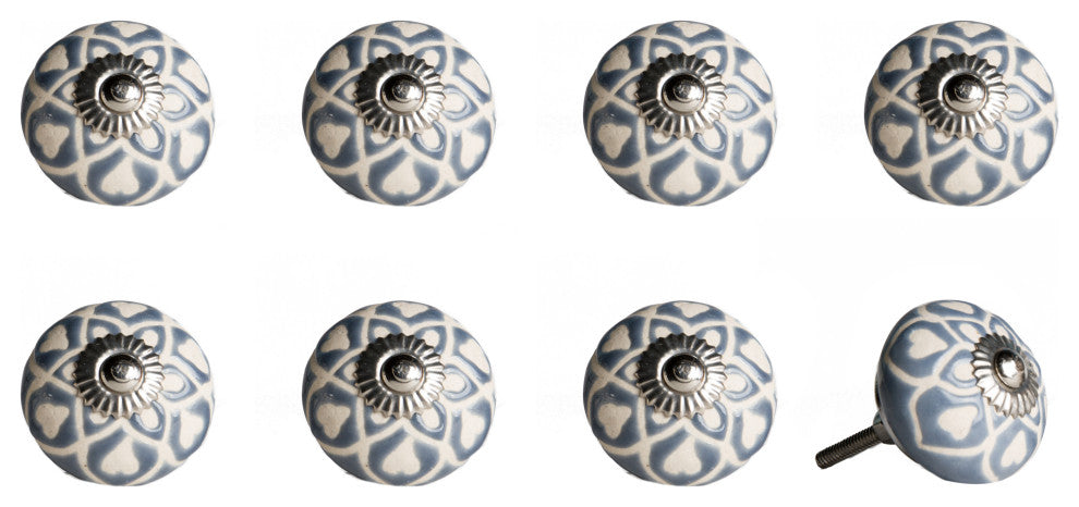 Knob-It Home Decor Classic Cabinet and Drawer Knobs, 8-Piece