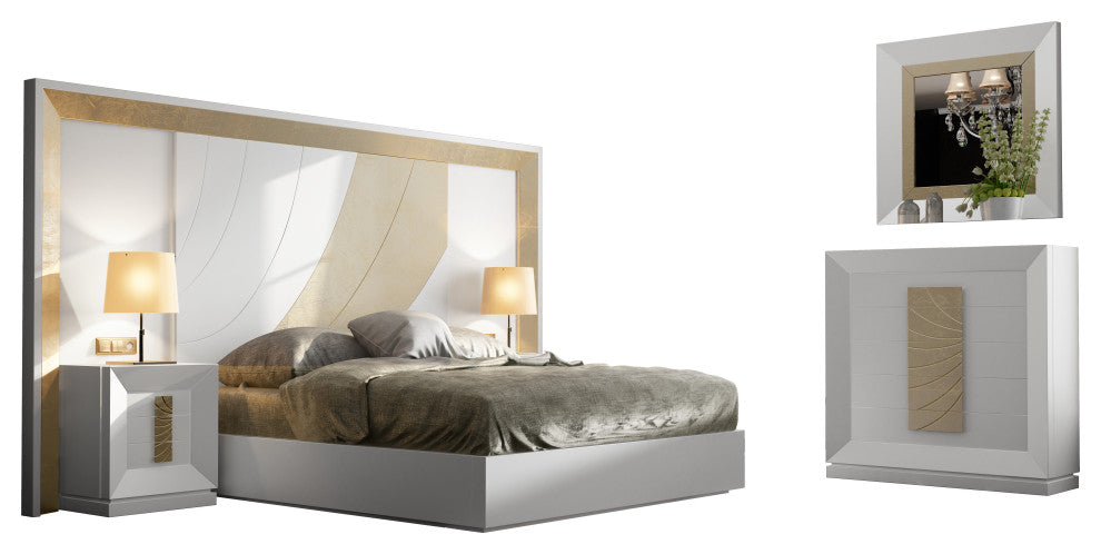 London Bed Dor130, King, Set5