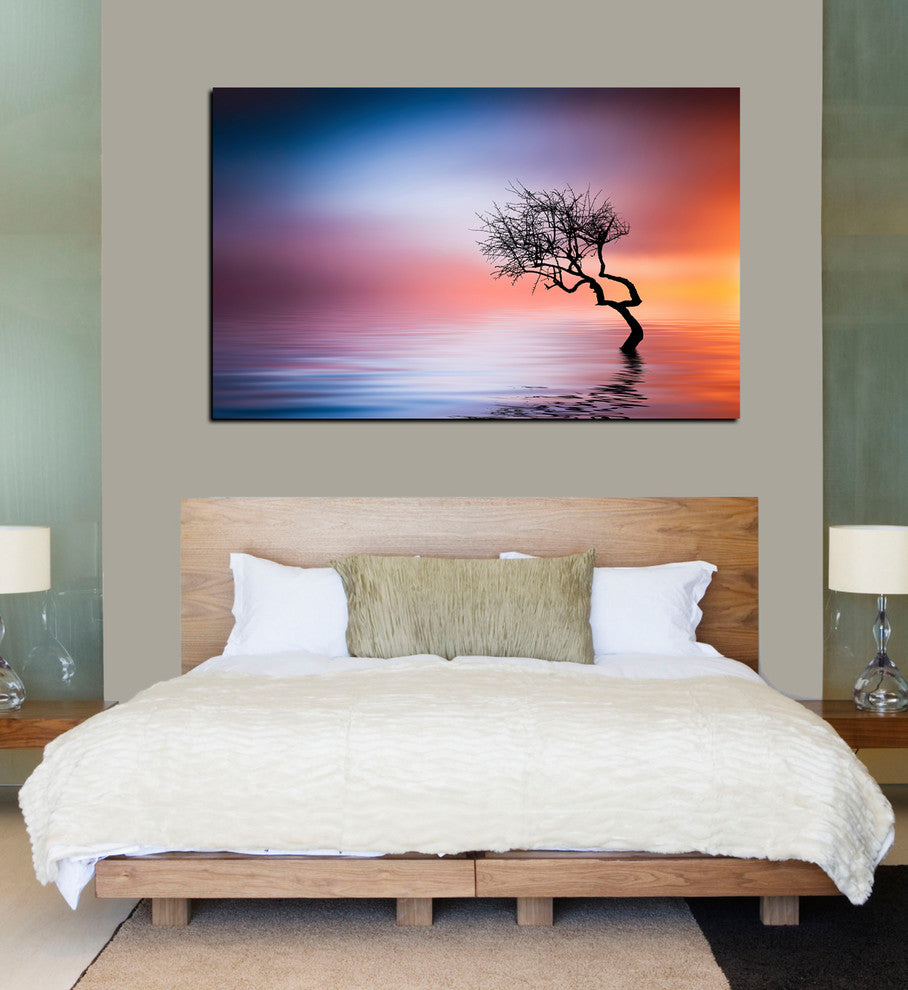 Epic Graffiti "Growing Reflections" Giclee Canvas Wall Art, 40"x60"