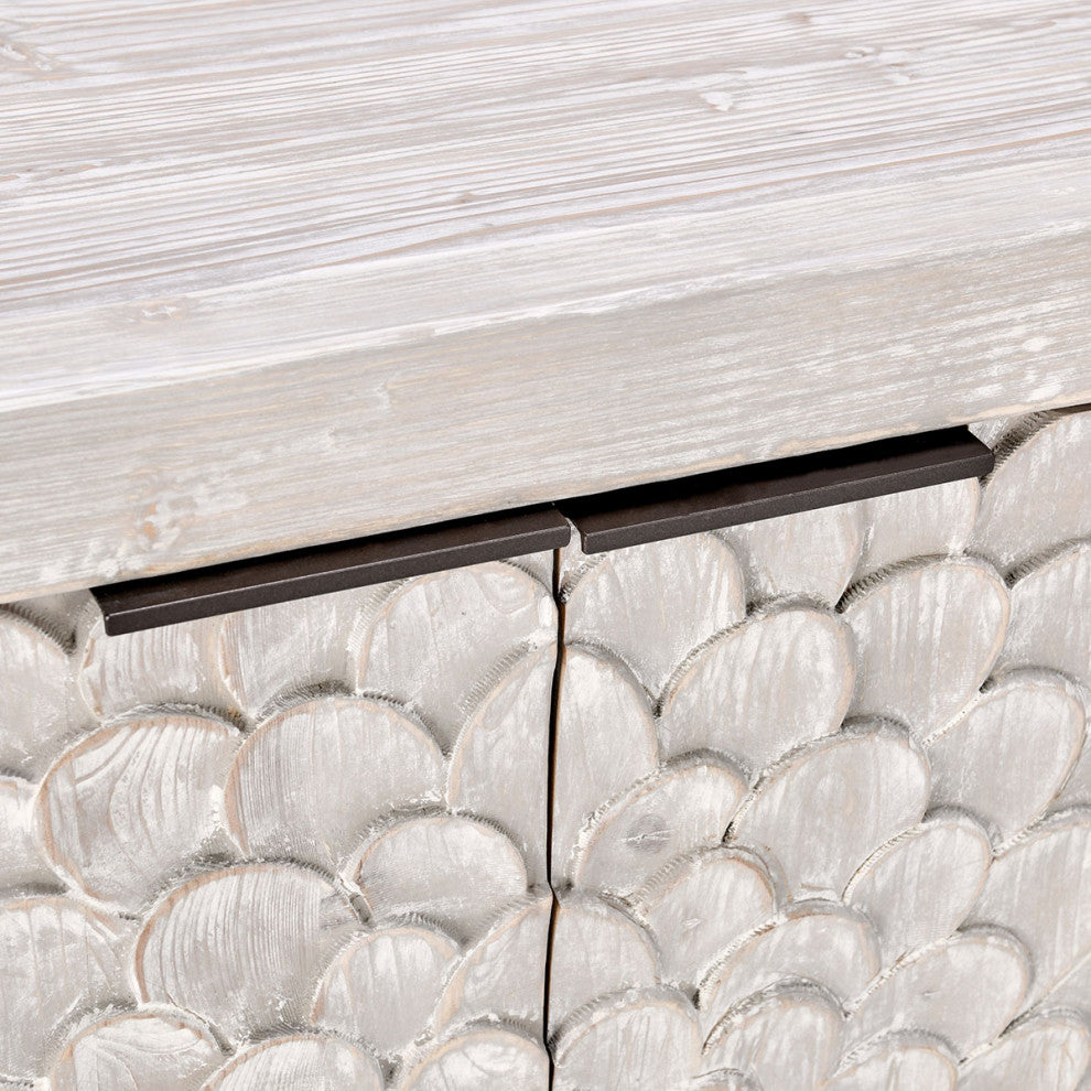 Delilah White Washed Sideboard