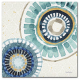 Lisa Audit 'Indigold XV' Canvas Art, 18"x18"