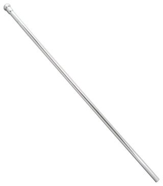 3/8" OD Bullnose Faucet Riser, Powder Coat White