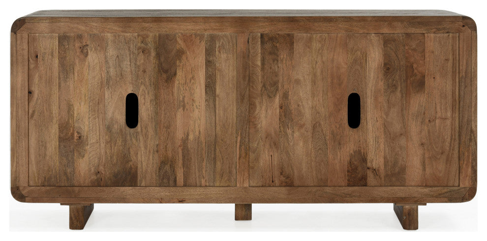 Holmes Four Door Mango Wood Sideboard by Kosas Home