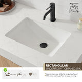 Alistair Vanity, North American Oak, Matte Black Hardware, 60" Single Sink, With Mirror