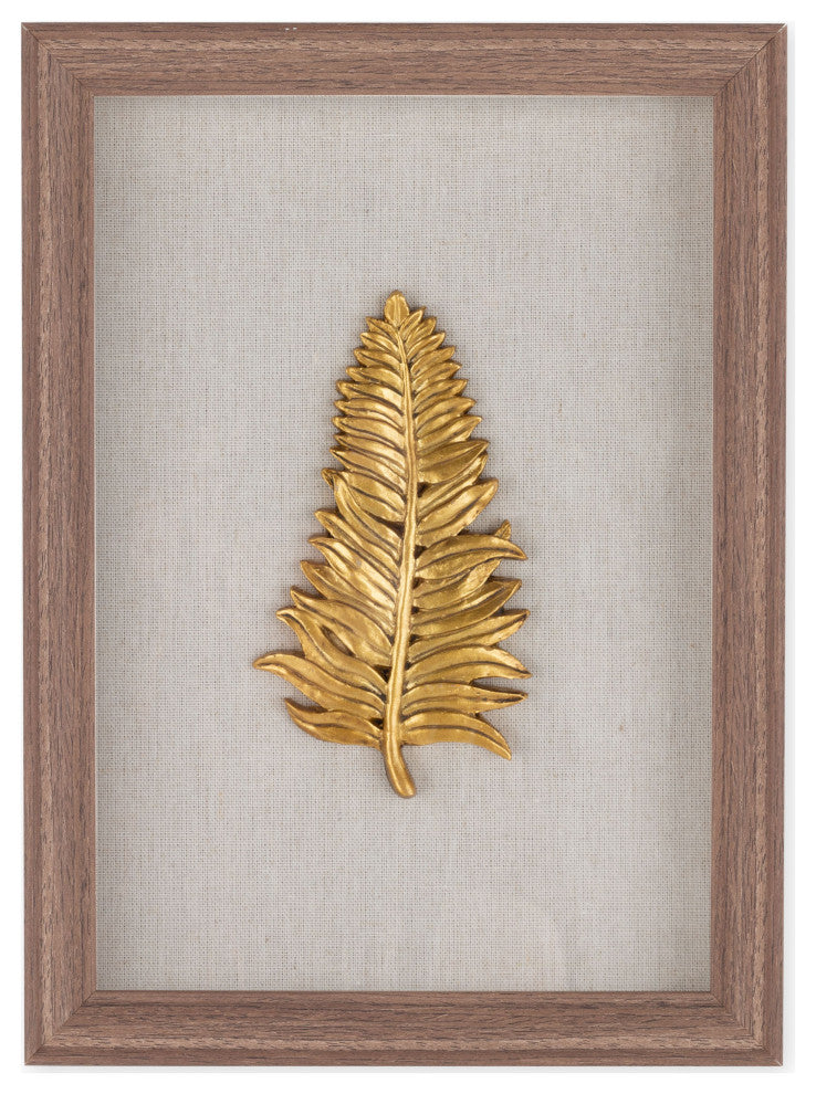Golden Leaves, Shadow Box, Leaf 1