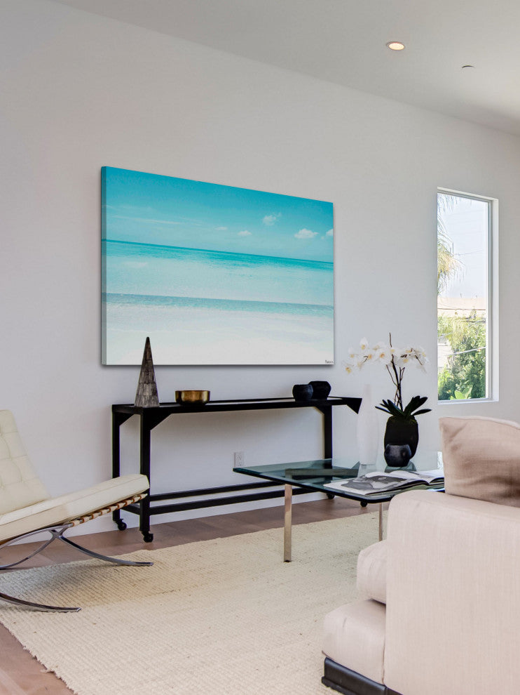 "Muted Layers" Print on Canvas, 45"x30"