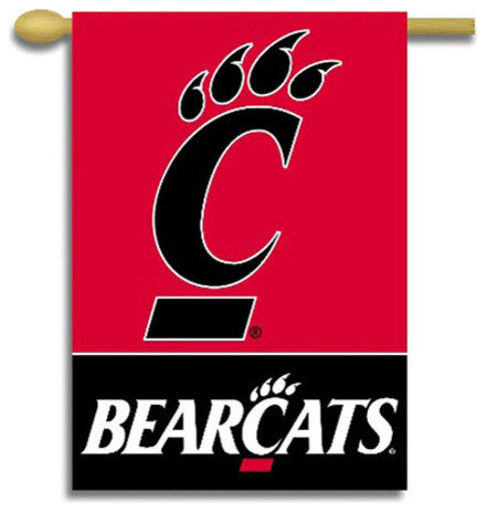 University of Cincinnati, 28"x40" 2-sided NCAA Banner