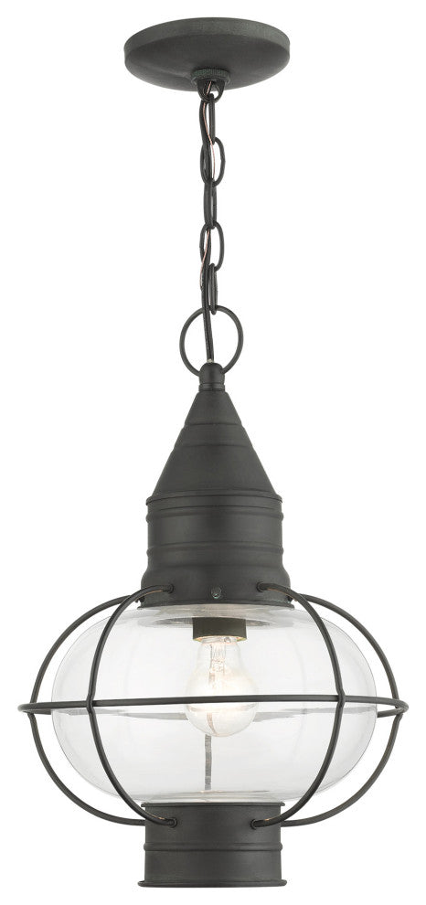 Charcoal Nautical, Farmhouse, Bohemian, Colonial, Outdoor Pendant Lantern