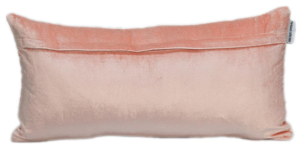 Parkland Collection Tobyn Pink Throw Pillow, Rectangle