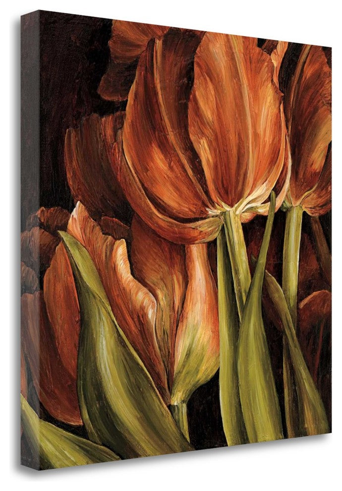 "Color Harmony I" By Linda Thompson, Giclee Print on Gallery Wrap Canvas